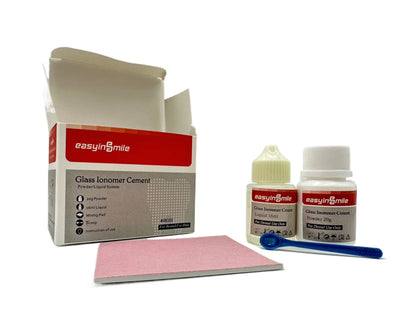 Kit Ciment Dentaire au Verre Ionomère - 20g Poudre + 16ml Liquide | Matériel de Restauration Dentaire Permanente Ma boutique