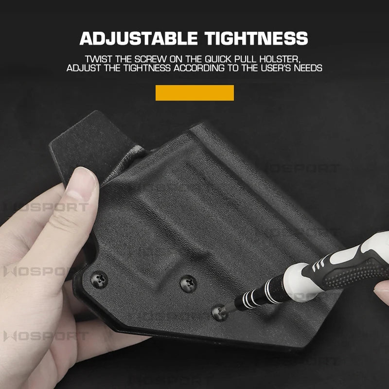 Holster Tactique Kydex P226 à Dégainage Rapide