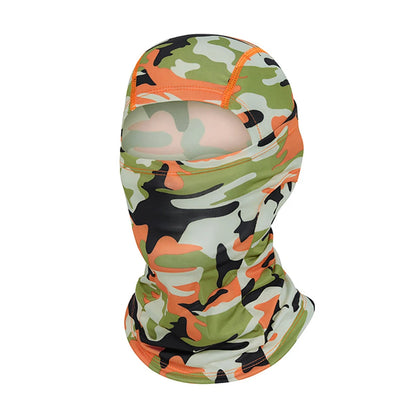 Cagoule anti-UV vélo et moto, masque visage et cou