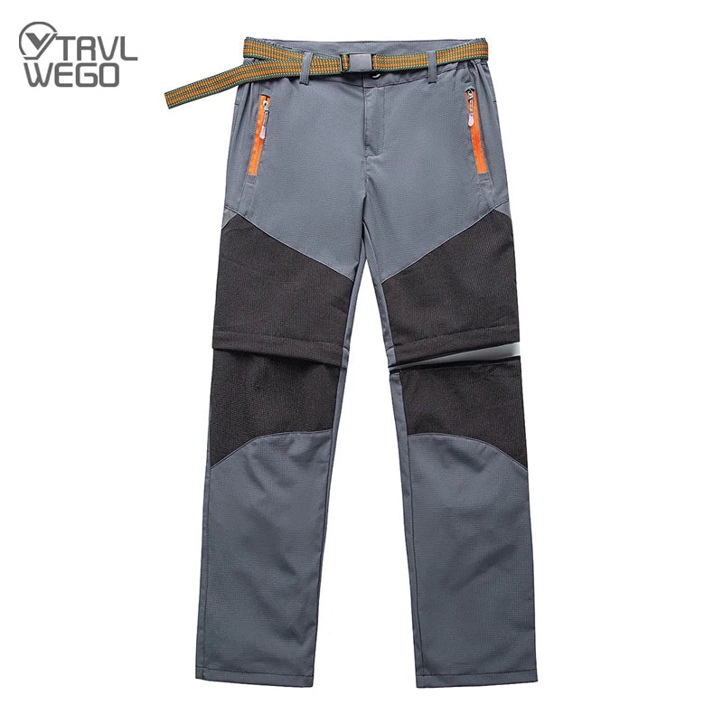 Pantalon Randonnée Enfant – Séchage Rapide Anti-UV Camping Trekking