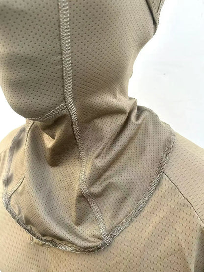 Cagoule Militaire Respirante SMTP Z406 – Balaclava Outdoor Homme Taille Unique – Noir / Coyote