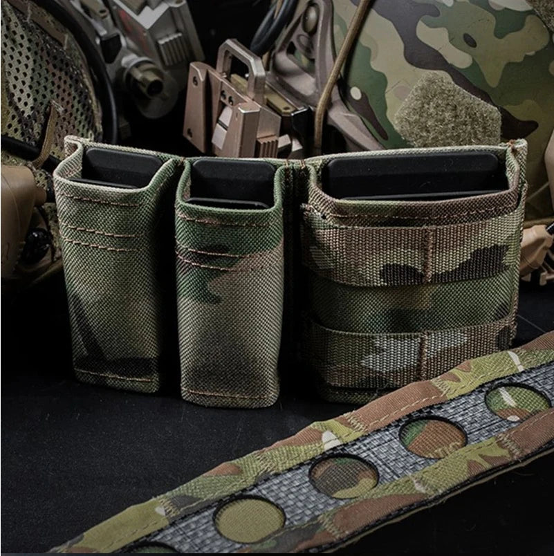 OPHIDIAN FAST Outdoor Multifunctional 9mm + 5.56 Magazine Bag – Poche Universelle pour Outils et Chargeurs MOLLE BLACKBEARD OUTDOOR INDUSTRIES