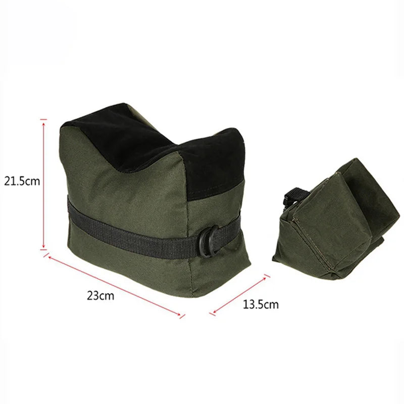 Set de Sacs de Tir Tactiques – Support Avant & Arrière pour Fusil / Carabine – Non Rempli Ma boutique