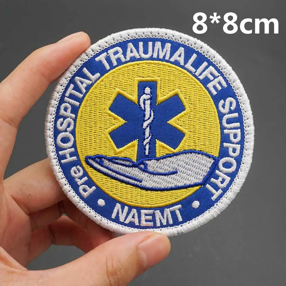 Patch Médical Tactique Brodé - BLACKBEARD OUTDOOR INDUSTRIES