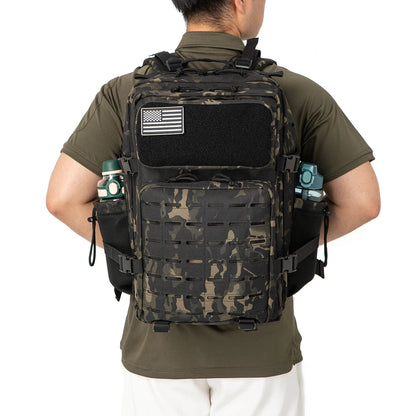 Sac à Dos Tactique Outdoor 25L/45L – Laser Cut MOLLE, Rucksack Polyvalent pour Homme et Femme - BLACKBEARD OUTDOOR INDUSTRIES
