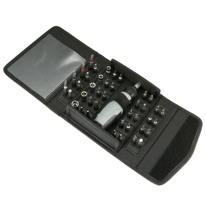 Coffret Tournevis Cliquet Multidirectionnel 30–49 pièces – Acier Vanadium Magnétique - BLACKBEARD OUTDOOR INDUSTRIES