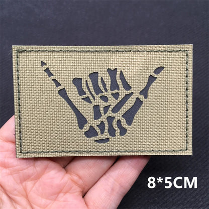 Patches Drapeaux Nationaux 3D Multicam – Réfléchissant IR, Découpe Laser, Hook & Loop | Tactique, Airsoft, DIY | 45+ Pays - BLACKBEARD OUTDOOR INDUSTRIES