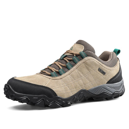 Chaussures Randonnée HUMTTO Homme – Cuir Véritable Montantes Antidérapantes