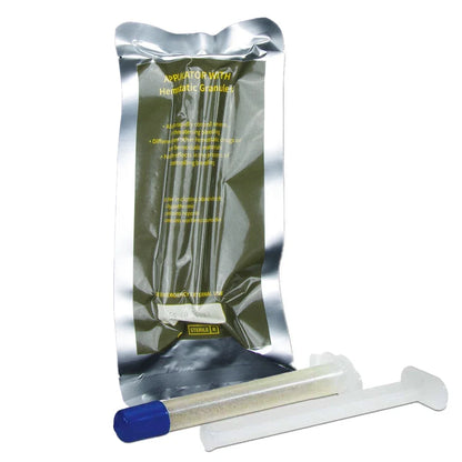 Seringue Hémostatique Chitosane 6g – Applicateur Granules À Action Rapide, Kit Survie Tactique
