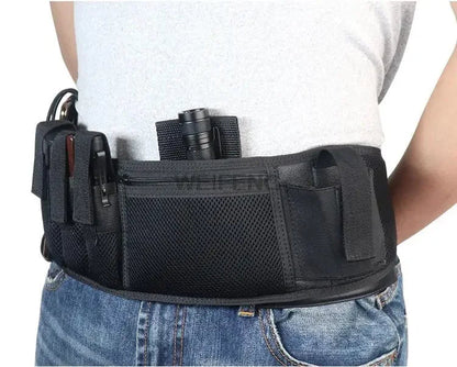 Ceinture Tactique de Sécurité Multifonctionnelle avec Kit Utilitaire – Ceinture Souple Rembourrée, Porte-Téléphone, Pochette pour Chargeur, et Accessoires BLACKBEARD OUTDOOR INDUSTRIES