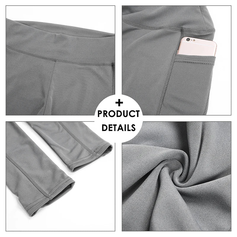 Legging de Yoga Femme Grande Taille avec Poches - BLACKBEARD OUTDOOR INDUSTRIES