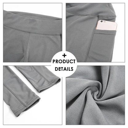 Legging de Yoga Femme Grande Taille avec Poches - BLACKBEARD OUTDOOR INDUSTRIES