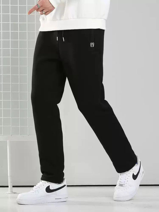 Pantalon Jogging Homme Hiver | Grandes Tailles 6XL-8XL | Épais, Doublé Polaire, Coton Stretch | Poches Zippées - BLACKBEARD OUTDOOR INDUSTRIES