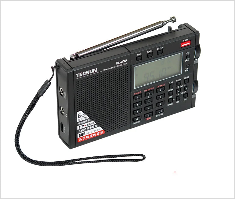 récepteur radio portable Tecsun PL-330 FM/MW/SW/LW Ma boutique