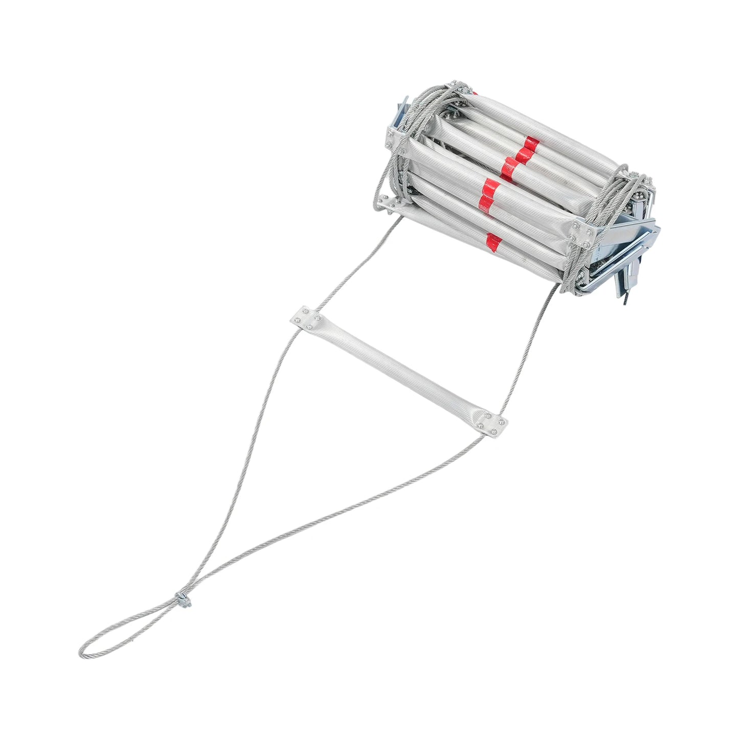 Échelle de Secours Incendie 10 m – Acier & Aluminium, 200 kg, Crochets, 3e Étage