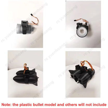 Lanceur Servo Airdrop FPV 5-12V à Déclenchement Rapide — Tir Simple ou Double — Airsoft & RC - BLACKBEARD OUTDOOR INDUSTRIES