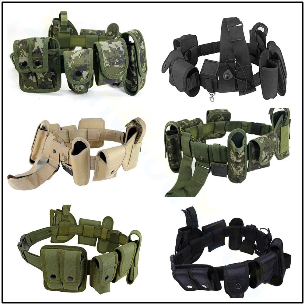 Ensemble Ceinture Tactique Modulaire + Sacoche Hip Pack Multi-Poches