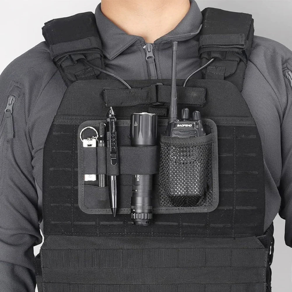Panneau organiseur EDC en nylon pour sac | 19 × 13 cm