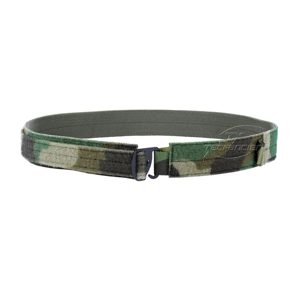 Ceinture Tactique Ferro Style Bison avec Boucle Métallique à Détachement Rapide - Ceinture Légère en Nylon 1000D pour Paintball et Chasse BLACKBEARD OUTDOOR INDUSTRIES
