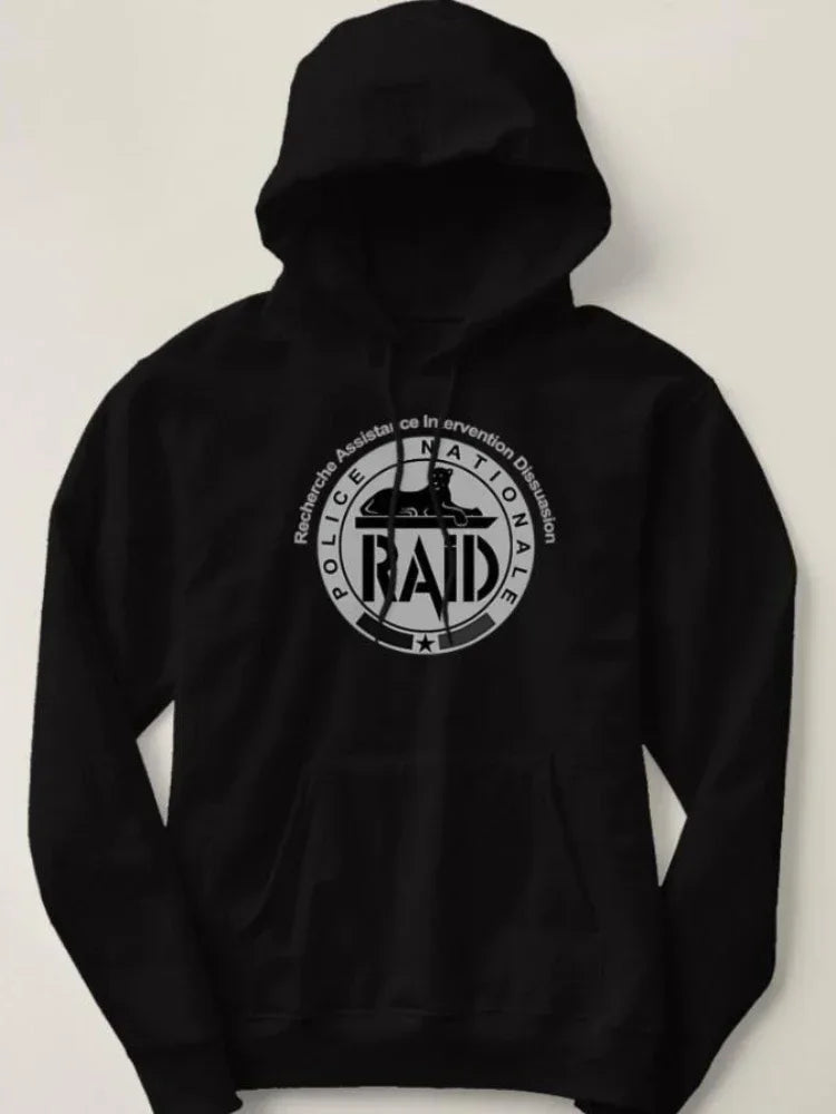 Sweat à Capuche RAID — Police Nationale Française - BLACKBEARD OUTDOOR INDUSTRIES