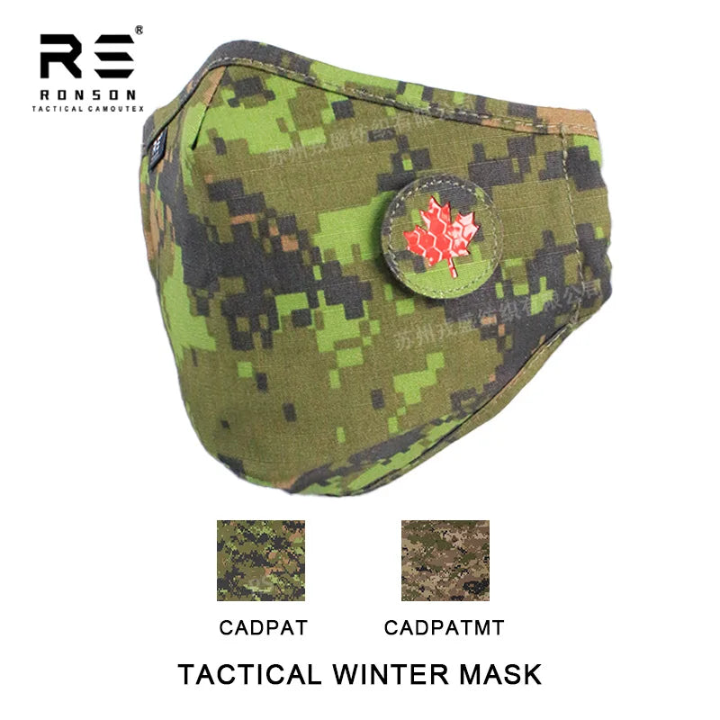 Masque Tactique Camouflage CADPAT — Protection Visage Outdoor - BLACKBEARD OUTDOOR INDUSTRIES