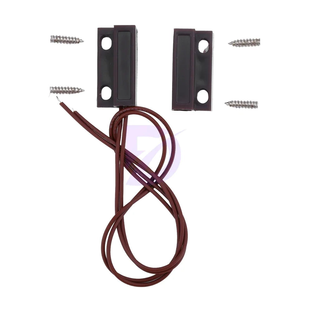 Contacteur de Porte Magnétique Filaire MC-38 — Détecteur Alarme Porte & Fenêtre (1 à 10 pcs) - BLACKBEARD OUTDOOR INDUSTRIES
