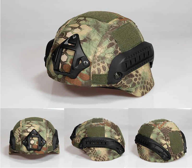Housse de Casque Multicam pour Casque Tactical MICH 2000 – Airsoft & Tir - BLACKBEARD OUTDOOR INDUSTRIES