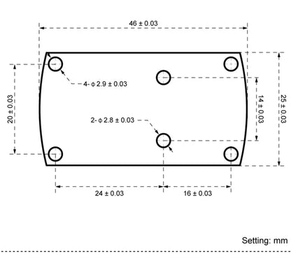 Adaptateur Universel pour Viseur Red Dot Airsoft M2/M4 – Montage sur Pistolet pour Accessoires Tactiques et de Chasse - BLACKBEARD OUTDOOR INDUSTRIES