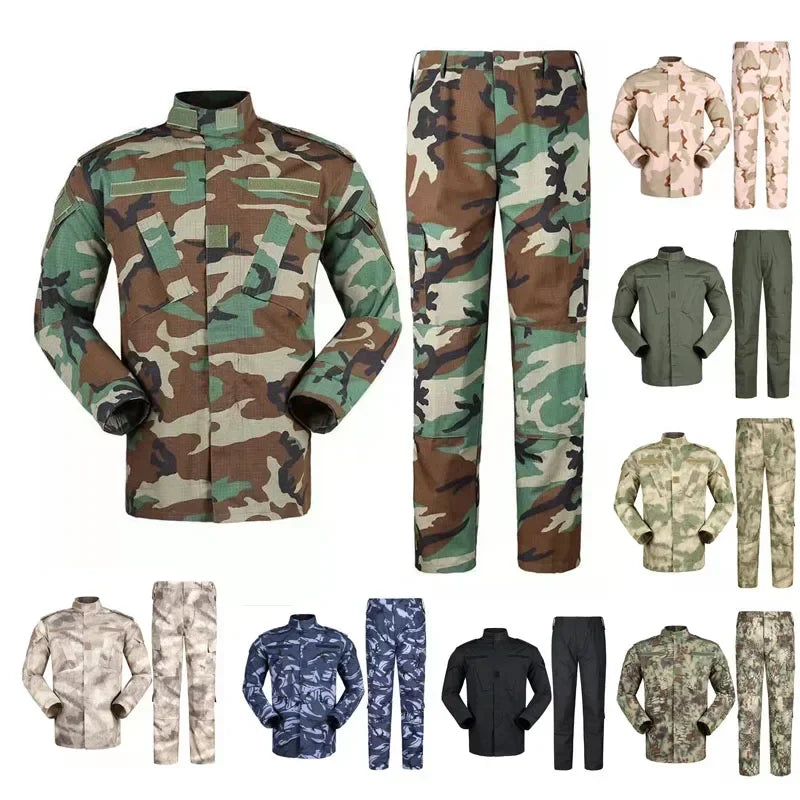 Uniforme ACU camouflage ripstop tactique 4 saisons - BLACKBEARD OUTDOOR INDUSTRIES
