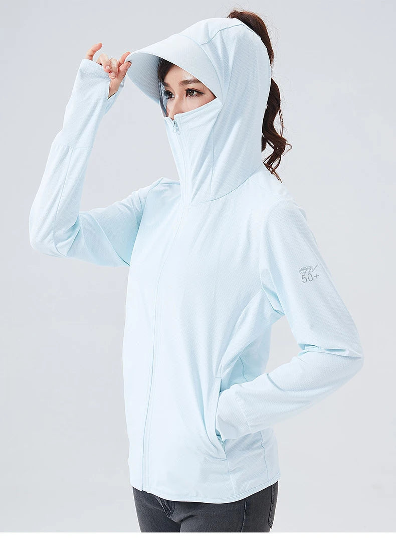 Veste Anti-UV Unisexe à Séchage Rapide | Veste Légère Outdoor à Capuche – Modèle LNGXO - BLACKBEARD OUTDOOR INDUSTRIES