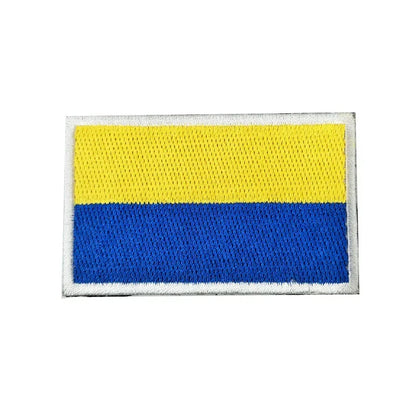 Patch Brodé Drapeau – international | Patch Militaire Tactique Velcro - BLACKBEARD OUTDOOR INDUSTRIES