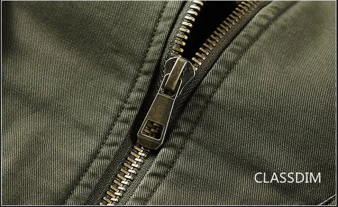 Veste Bomber Homme Hiver Chaude Parka Courte | Doublure Polaire | Coupe Slim | Taille jusqu’au 5XL - BLACKBEARD OUTDOOR INDUSTRIES