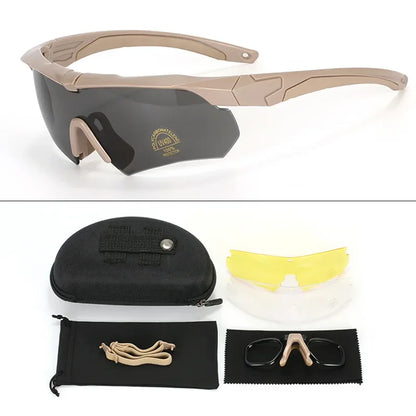Lunettes tactiques, verres PC ou polarisés