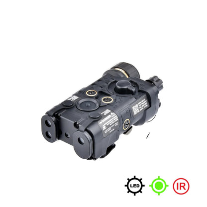 NGAL L3 – Boîtier Laser IR Rouge / Vert / Bleu + LED Blanche, Rail 20mm, Airsoft & Paintball