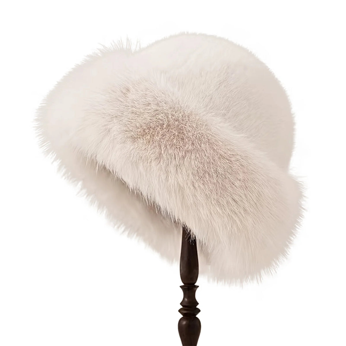 Bonnet d’hiver femme doux et chaud, style mongol