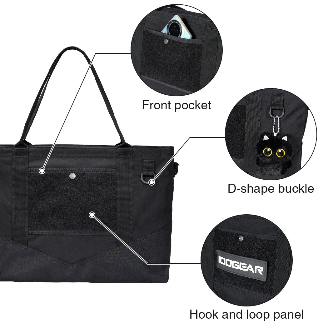 Sac a main tactique IDOGEAR 35122 nylon 14,4L - BLACKBEARD OUTDOOR INDUSTRIES