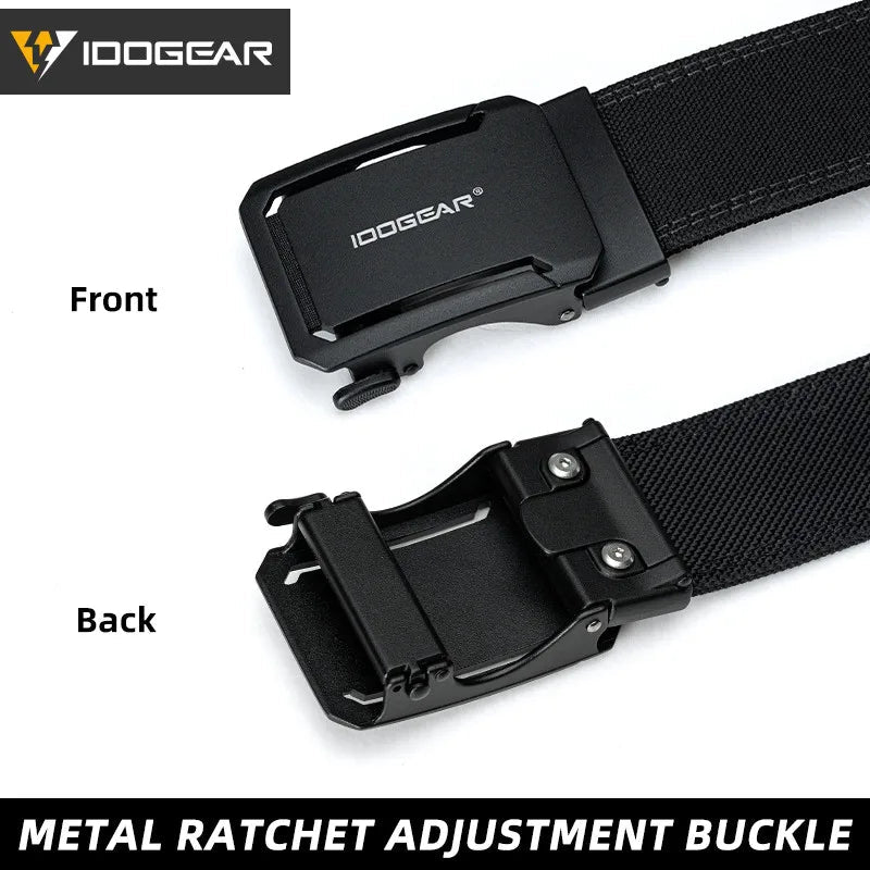 Ceinture Tactique IDOGEAR 1,75" Nylon 1000D – Résistance et Confort pour les Activités Tactiques Ma boutique