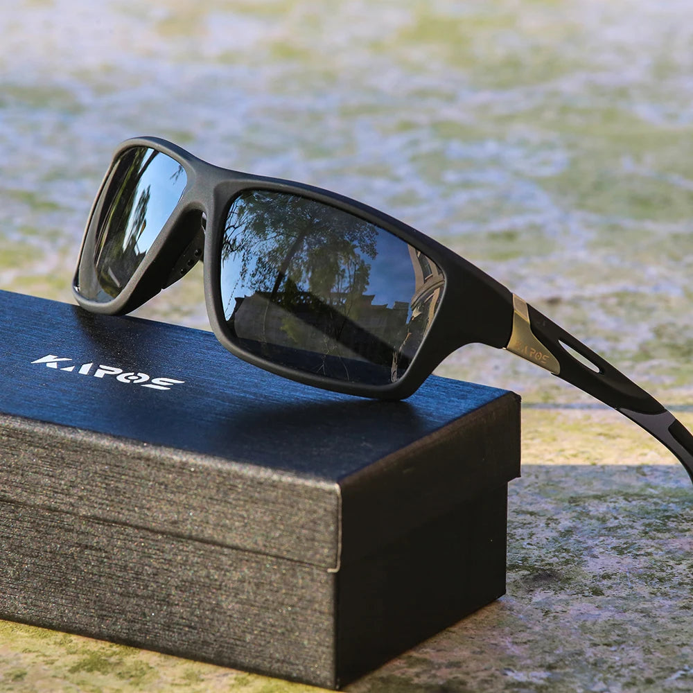 Lunettes de Vélo Polarisées Karos pour Hommes - UV400, Outdoor Sports, Cyclisme, Pêche, Randonnée, Conduite, Mode. - BLACKBEARD OUTDOOR INDUSTRIES