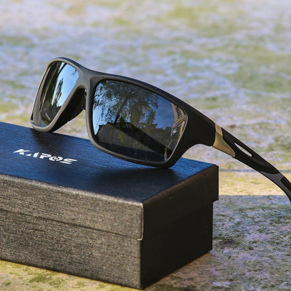 Lunettes de Vélo Polarisées Karos pour Hommes - UV400, Outdoor Sports, Cyclisme, Pêche, Randonnée, Conduite, Mode. - BLACKBEARD OUTDOOR INDUSTRIES