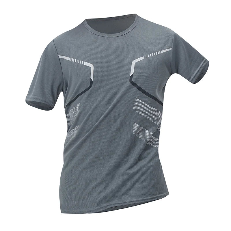 T-shirt Homme Imprimé Séchage Rapide | Respirant Manches Courtes | Coupe Ample Grande Taille | Lot de 1, 3 ou 4 - BLACKBEARD OUTDOOR INDUSTRIES