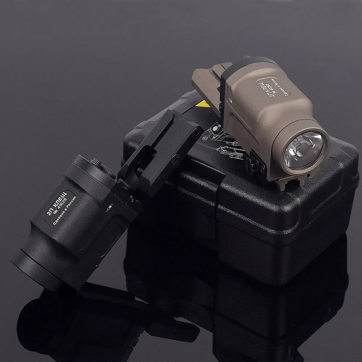 Lampe tactique LED pour rail Picatinny 20 mm – AK-SD et KLESCH