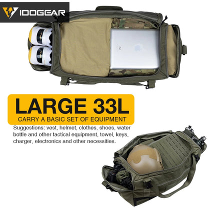 Sac tactique IDOGEAR 35117 33L transport équipement - BLACKBEARD OUTDOOR INDUSTRIES