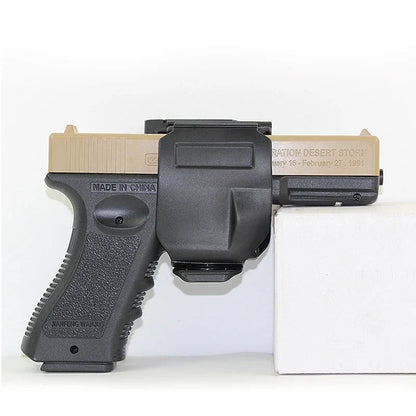Holster Tactique Ceinture Nylon – Compatible Glock 17/19/22/23, Rotation 360°, Main Droite