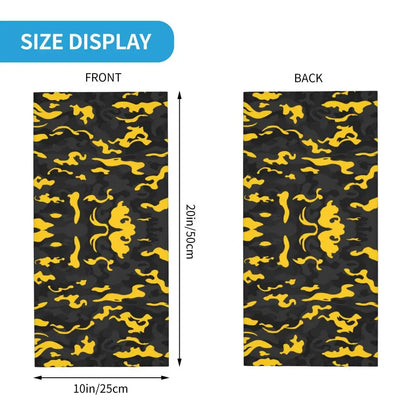 Tiger Stripe Camo – Bandeau Tour de Cou Hiver Multifonction pour Hommes et Femmes | Parfait pour Randonnée, Cyclisme, Sports Outdoor et Usage Quotidien - BLACKBEARD OUTDOOR INDUSTRIES