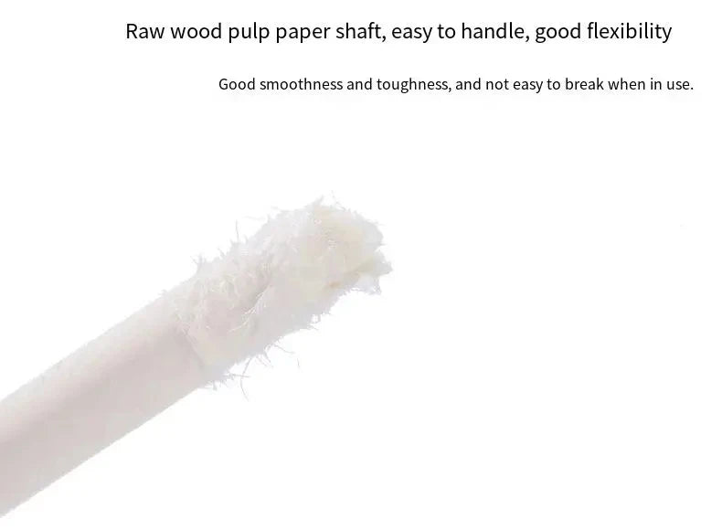 100 Coton-Tiges Individuellement Emballés – Double Embout – Hygiéniques, Jetables, Portables - BLACKBEARD OUTDOOR INDUSTRIES