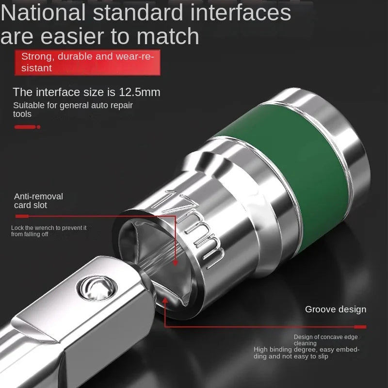 Jeu de Douilles 8-32 mm | Hexagonales 1/2" – Renforcées & Épaissies | Pour Clé à Chocs ou Pneumatique - BLACKBEARD OUTDOOR INDUSTRIES