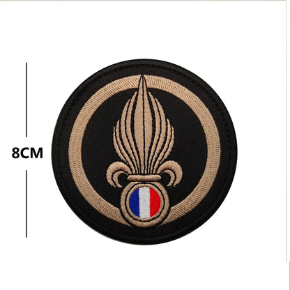 Patch Tactique France GIGN Infrared – Brodé avec Drapeau et Effet Réfléchissant IR - BLACKBEARD OUTDOOR INDUSTRIES