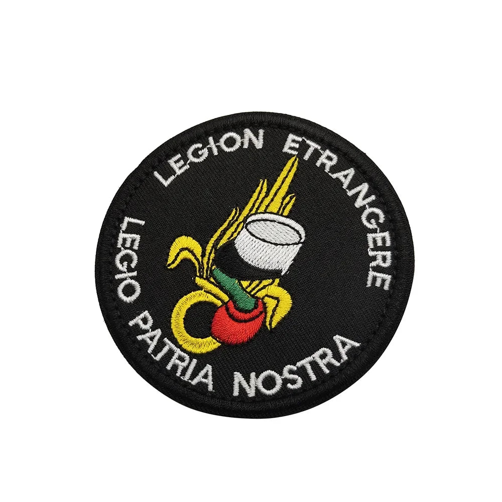 Patch Brodé Légion Étrangère France – Insigne Tactique Hook & Loop | +50 Modèles