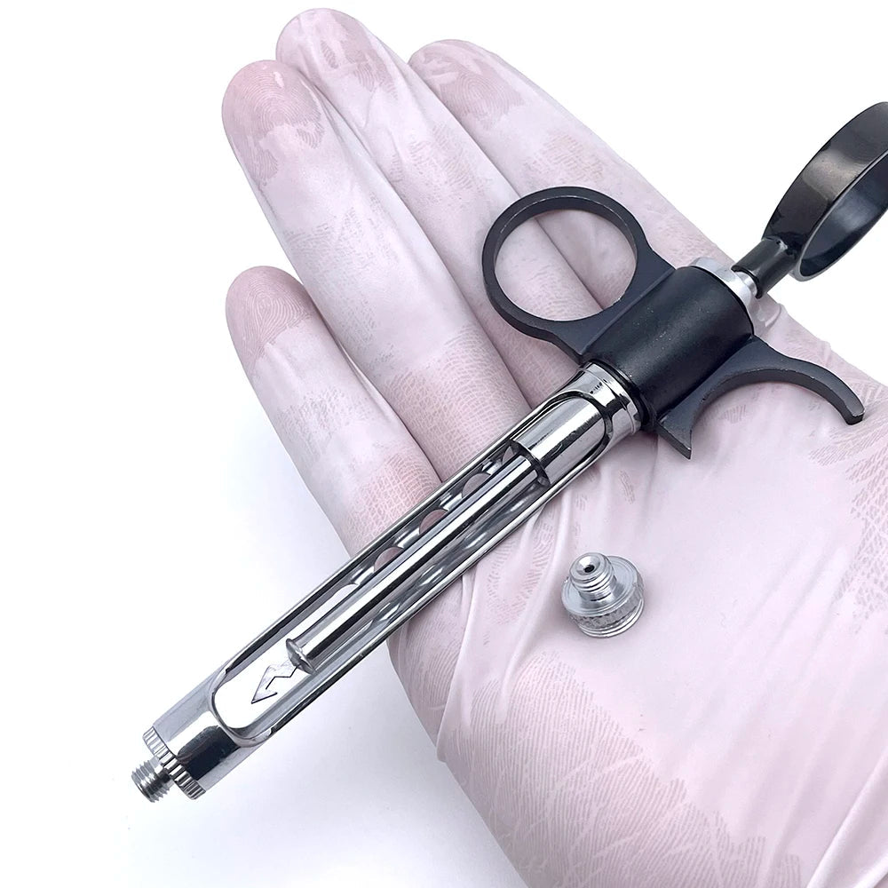 Seringue Dentaire Aspirante en Acier Inoxydable 1,8 ml – Instrument Dentaire Intraligamentaire avec Embouts Ma boutique