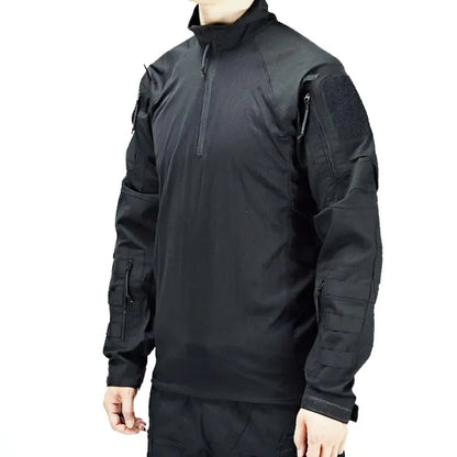 T-shirt Tactique Homme – Manches Longues Airsoft | Paintball | Militaire | Camo | Séchage rapide - BLACKBEARD OUTDOOR INDUSTRIES